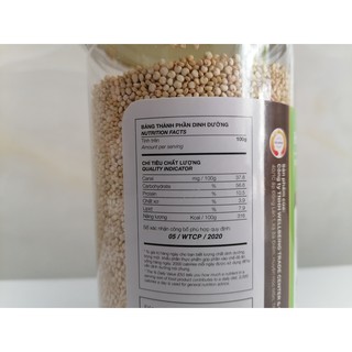Hạt Diêm Mạch Trắng Wellbeing 500g