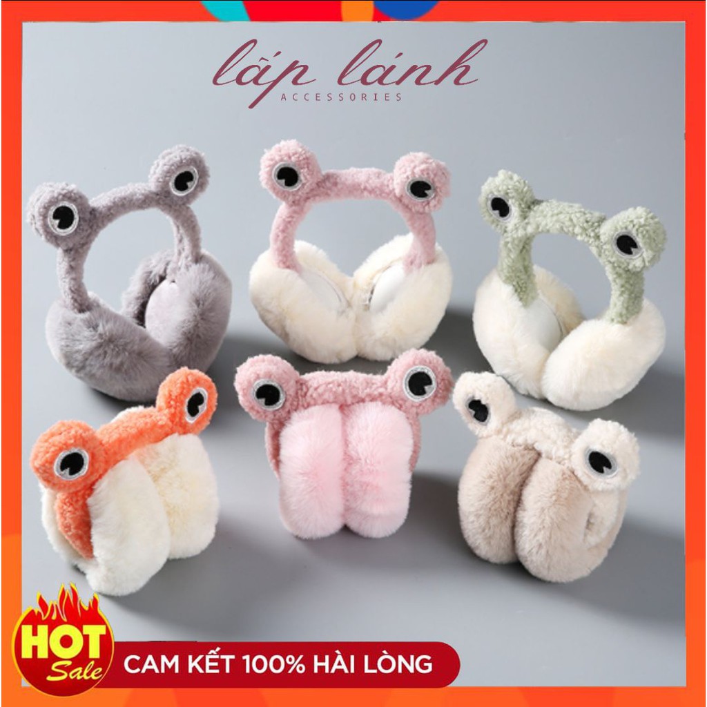 BỊT TAI CHỤP TAI CHẤT LÔNG THÚ CAO CẤP CÓ THỂ GẤP GỌN ĐỦ MÀU THỜI TRANG ẤM ÁP MÙA ĐÔNG NOEL 214CTECH