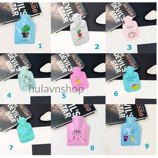 Túi Sưởi Chườm Nước Nóng Mùa Đông Mini (Được chọn mẫu)