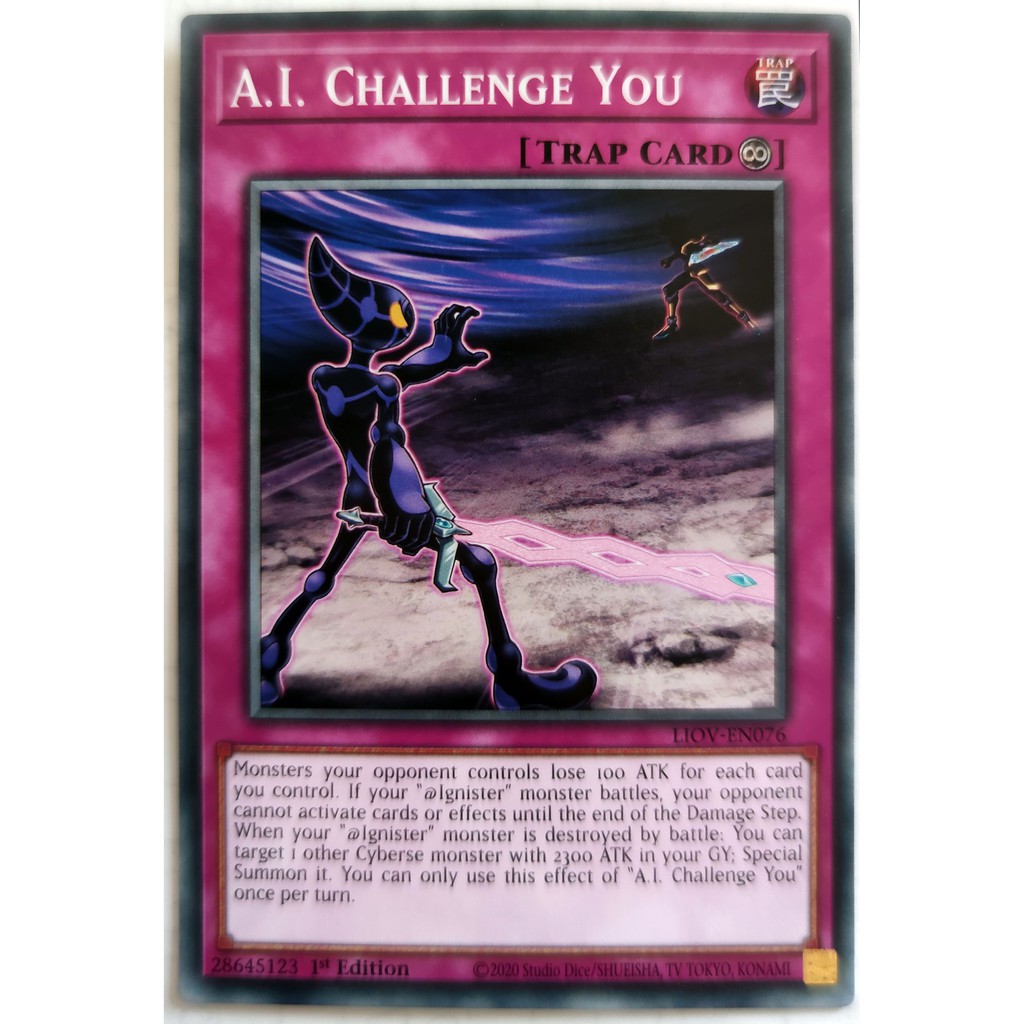 [Thẻ Yugioh] A.I. Challenge You |EN| Common
