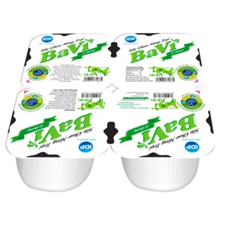 THÙNG 48 HỘP SỮA CHUA BA VÌ CÓ ĐƯỜNG 100G