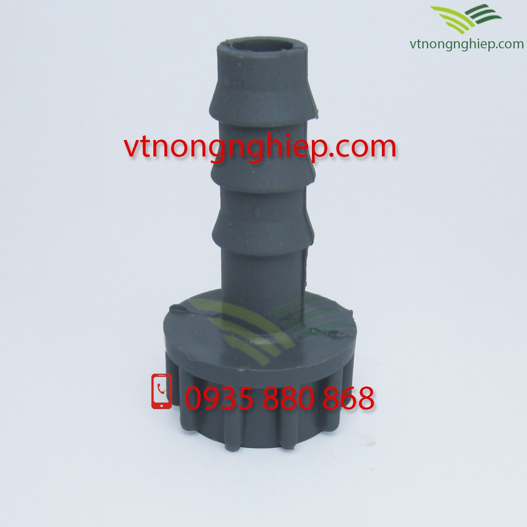 20 khớp nối ống nước 10ly ren trong 17mm pvc