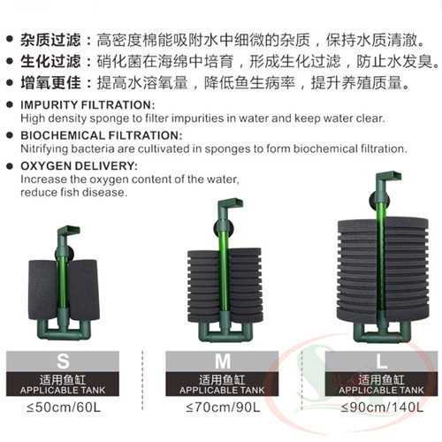 Lọc Bio Đôi Atman Bio Sponge Filter