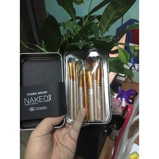 bộ cọ trang điểm NakeD3