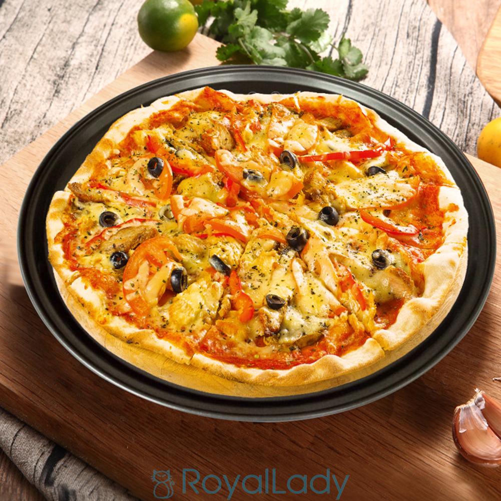 Khuôn Nướng Bánh Pizza Chống Dính Bằng Thép Carbon