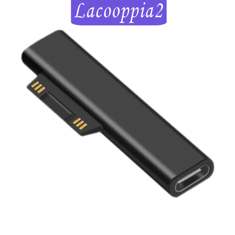 [LACOOPPIA2]USB 3.1 Charging Adapter for Microsoft Surface Pro Works with 3A  Cable