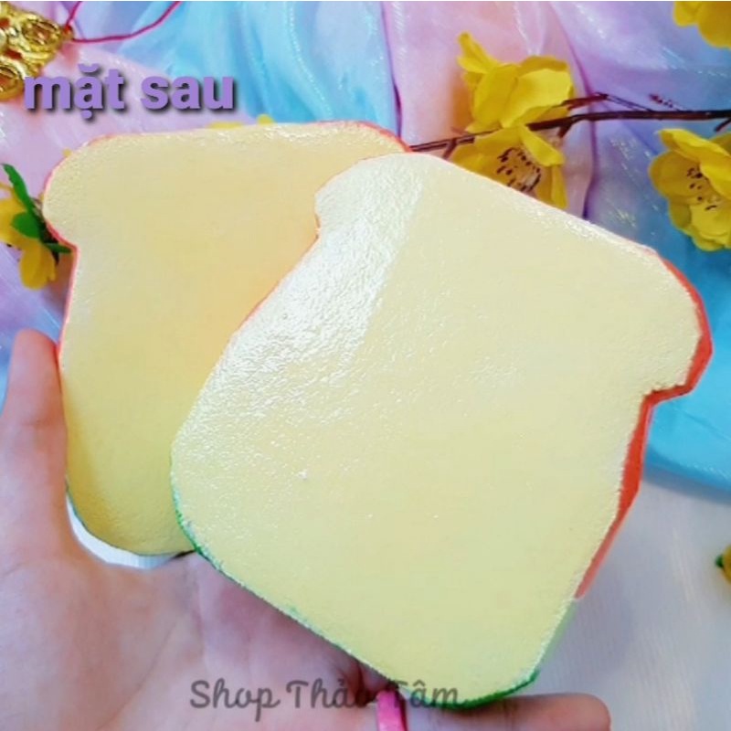 Squishy handmade bánh sandwich hình hổ đáng yêu [Shop Thảo Tâm]