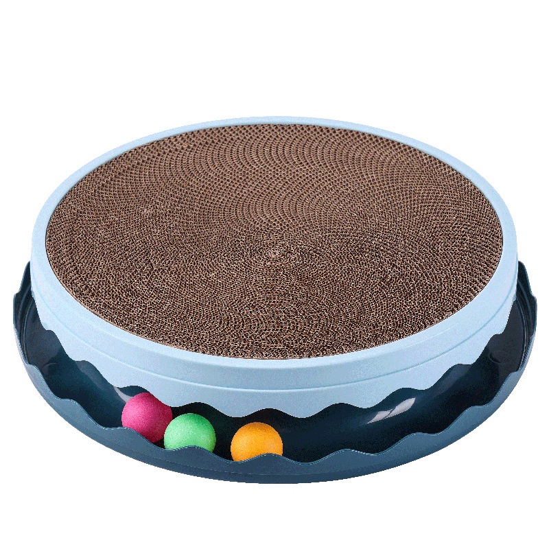 Đồ Chơi  Bàn Cào Móng Hình Tròn Cho Mèo - Ổ Nằm Cho Mèo #MintPet