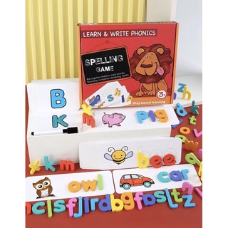 Bộ thẻ đánh vần từ learn & write phonics
