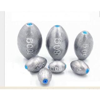 Chì câu cá tròn xuyên tâm đủ sz từ 0.5g