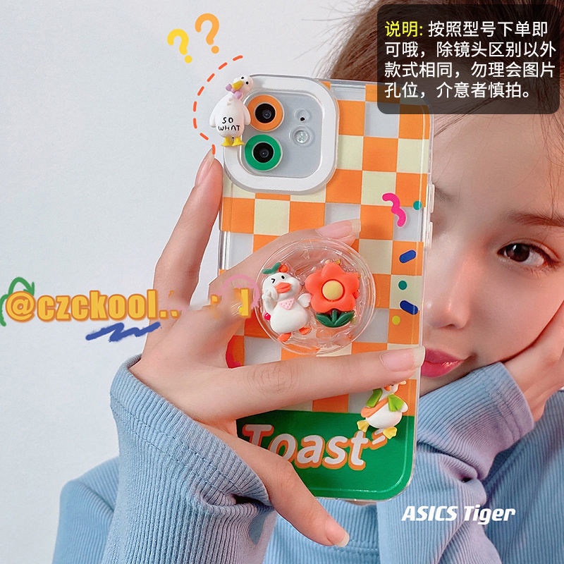 Ốp điện thoại TPU mềm trong suốt họa tiết hoạt hình 3D cho iPhone 13 12 Pro Max Mini 6 6s 7 8 Plus X XR XS Max 11 Pro Max SE 2020