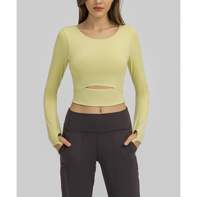 Áo Crop dài tay Lulu