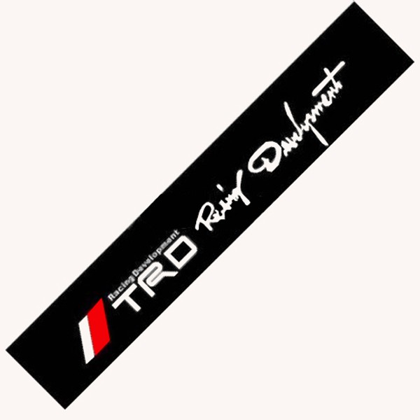 Tem dán kính lái chống nắng ô tô TRD