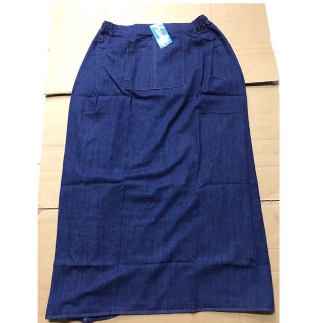 Váy chống nắng jean lưng thun