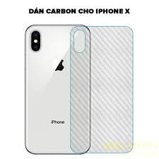 Miếng Dán Carbon (Mặt Sau) Dùng Cho Máy Iphone X/XS