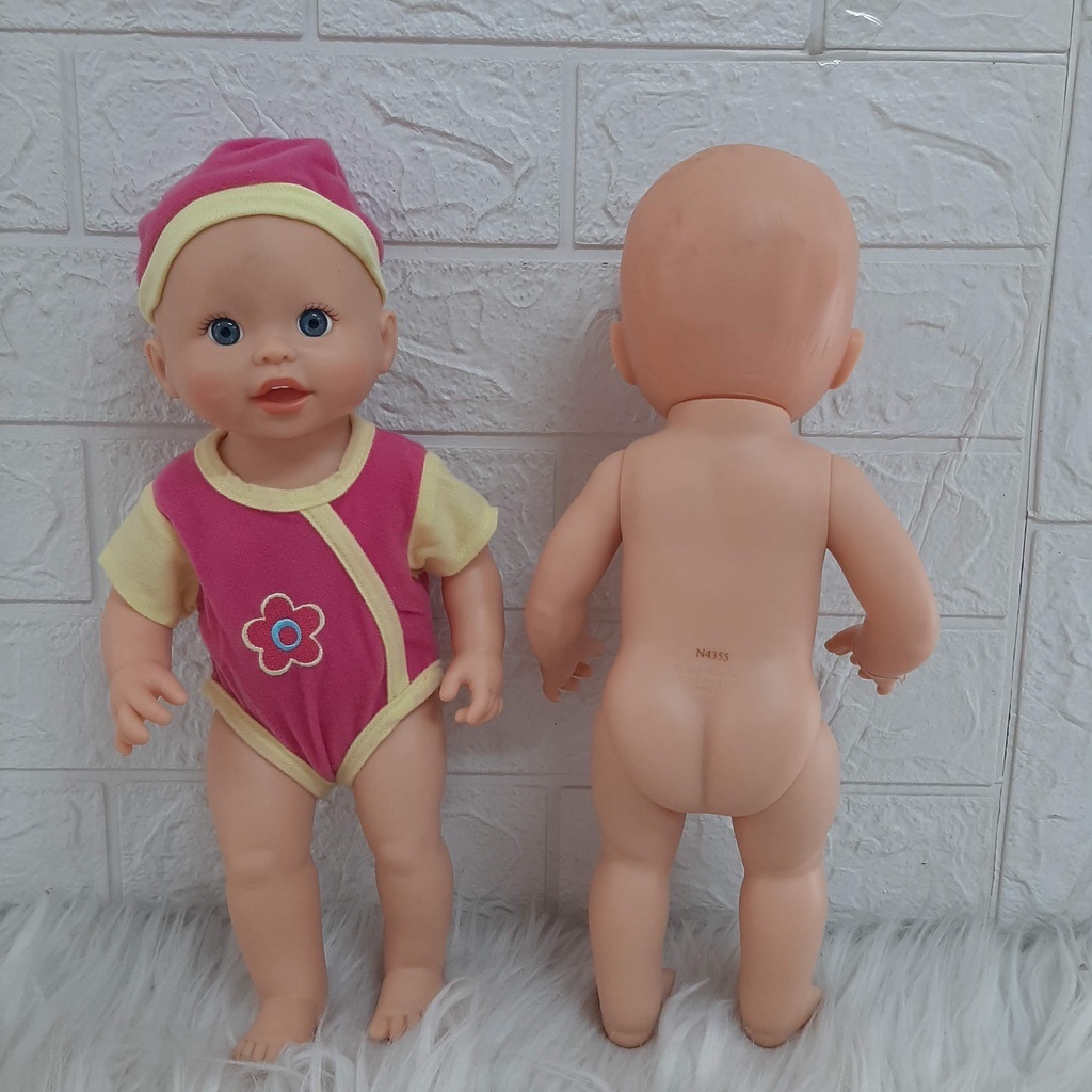 Búp Bê Mỹ Mattel Little Mommy ™ Scrub A Dub Dub ™ 14 inch Doll (Tồn Kho)