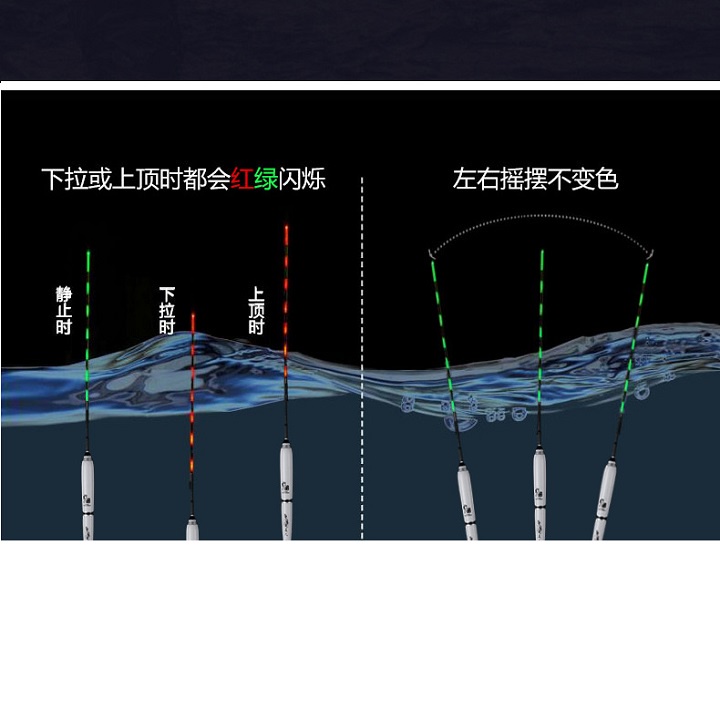 Phao Đài Đèn Đổi Màu Chuyên Săn Hàng Tăm To E006