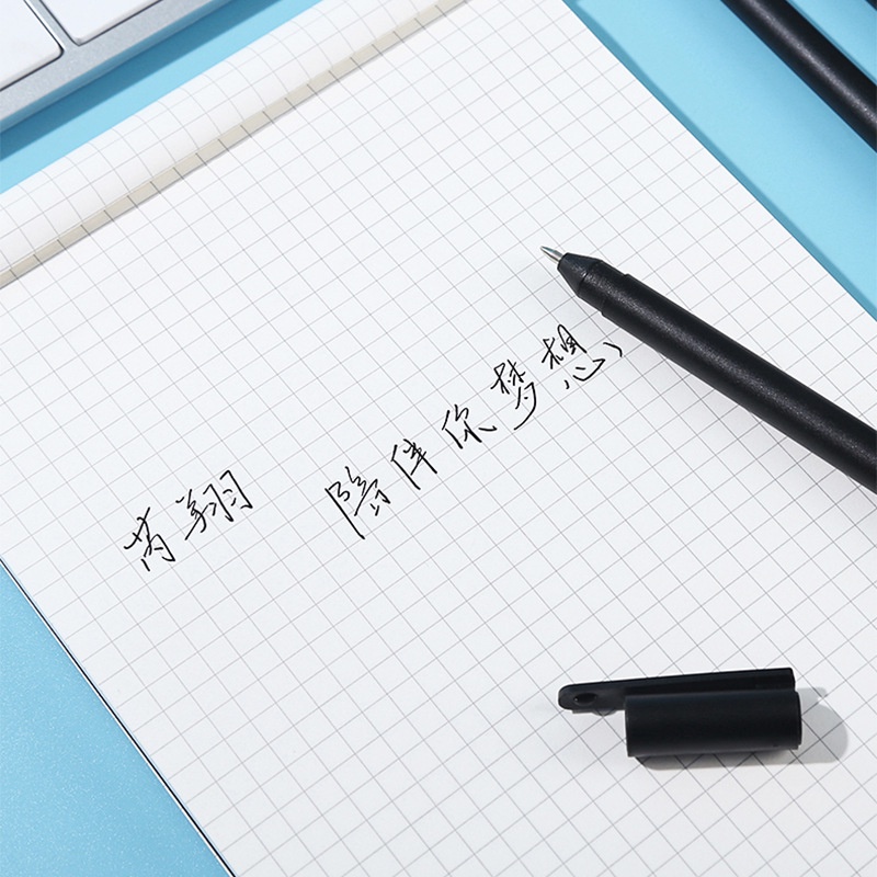 [Mã LIFEBOOK2 giảm 10% đơn 0Đ] Bút gel mực đen đơn giản đồ dùng học tập làm quà tặng học sinh