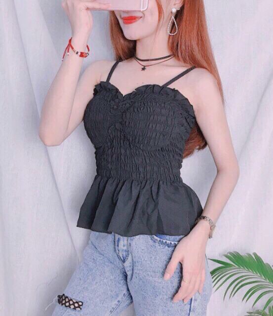 ❤️Áo Kiểu Hai Dây - GTC49