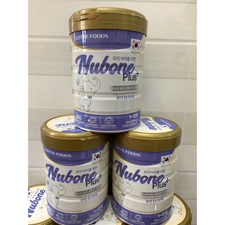 Combo 2 lon sữa nubone plus+ 750g hsd 02-2026 cho trẻ 1-10 tuổi