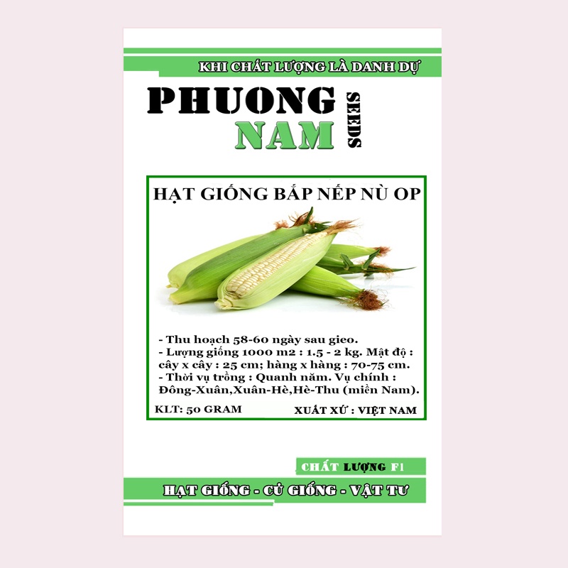 20 GR -  HẠT GIỐNG BẮP NẾP NÙ