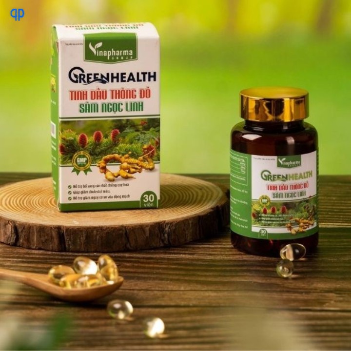 Green Health - Tinh dầu thông đỏ, Sâm ngọc linh. Thực phẩm bảo vệ sức khỏe