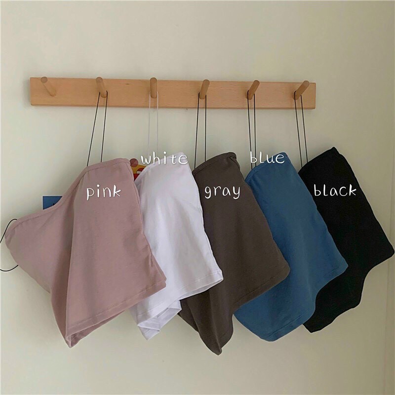 Áo Bra 2 Dây Sợi Bún Siêu Mảnh Có Đệm Ngực Ulzzang Phong Cách Hàn Quốc - Áo Bra 2 Dây Nhiễn