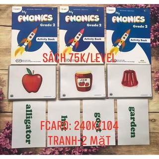 My Phonics grade 1-2 Khổ A5- Ép plastics tranh 2 mặt