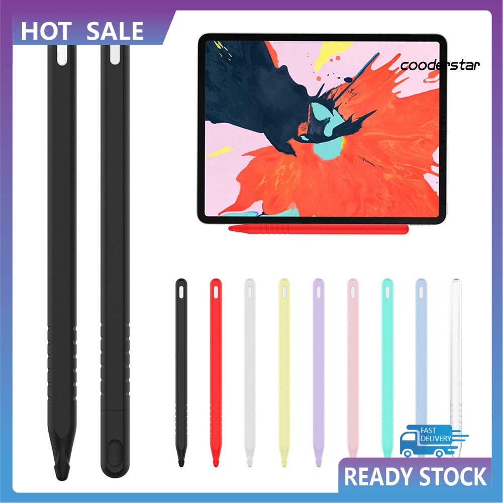 Vỏ silicon chống trượt bảo vệ bút cảm ứng táo 2