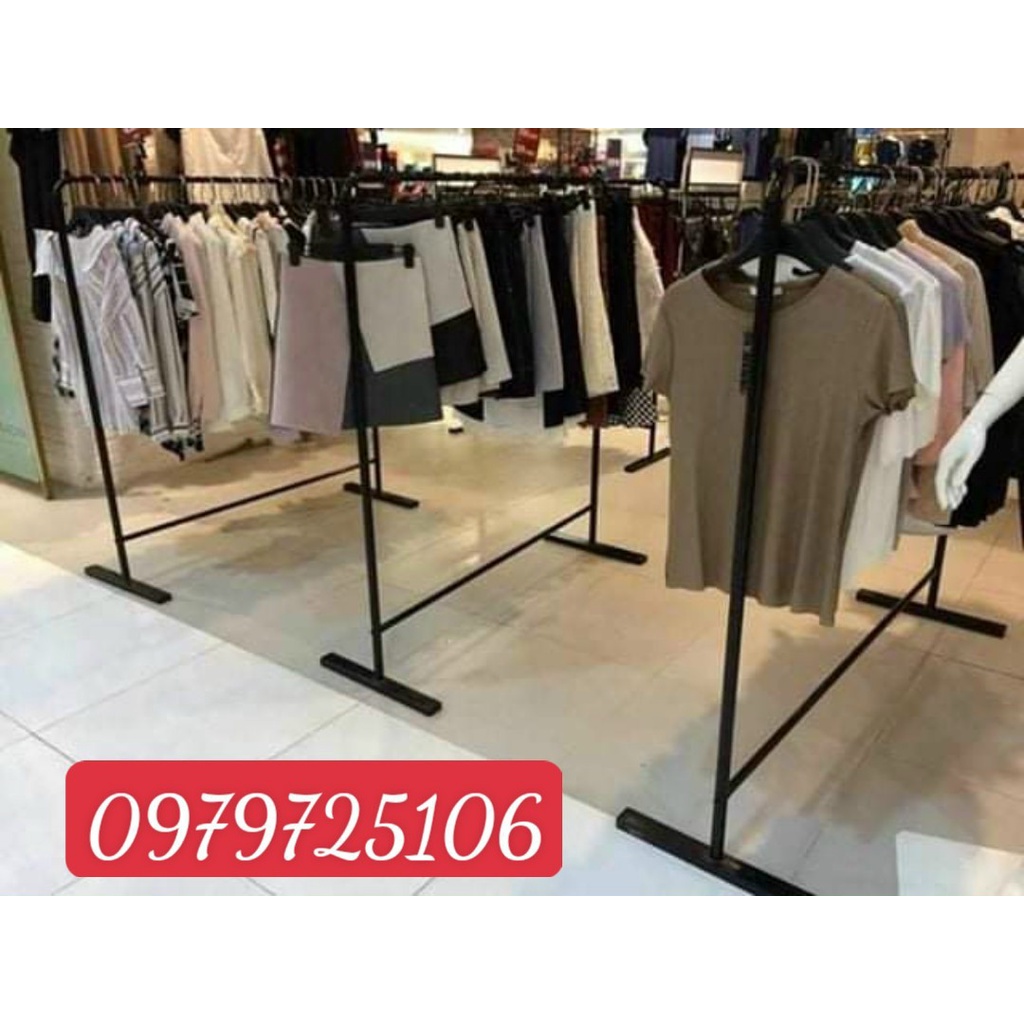 GIÁ ĐƠN GIÁ RẺ 1 TẦNG - DÀN TREO QUẦN ÁO - SAOOF TREO ĐỒ - KỆ TREO SHOP THỜI TRANG, GIA ĐÌNH