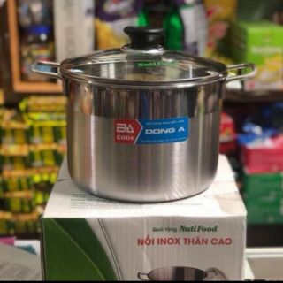 Nồi inox thân cao Đông Á 20cm