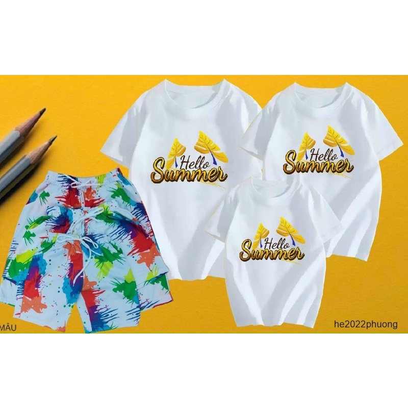 Áo thun đồng phục gia đình, nhóm, cty size 3XL