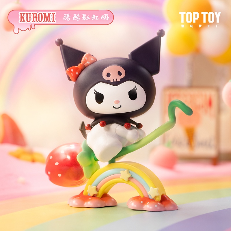 ★Hgtoys★  Búp Bê TOPTOY Sanrio Thiên Đường Dâu Ngọt Ngào Thời Trang Trang Trí Hộp Quà Tặ