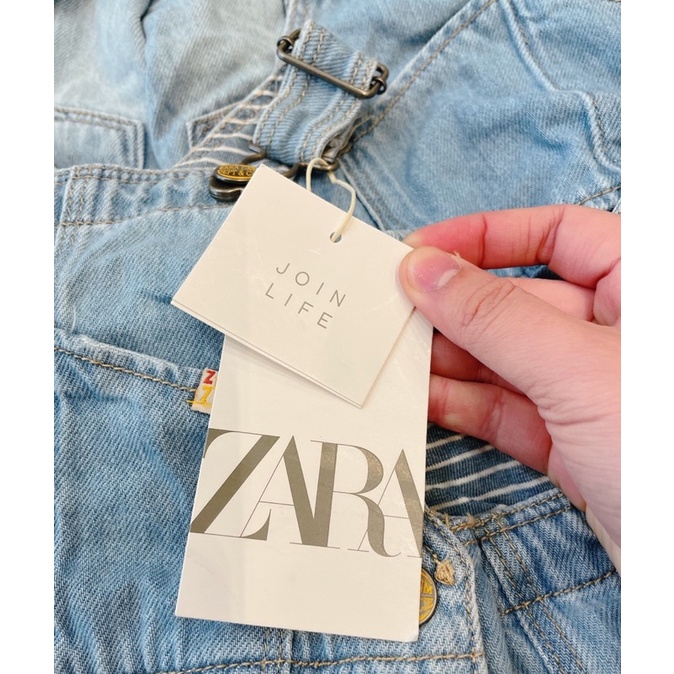 Yếm jeans zara dư xịn cho bé trai/bé gái