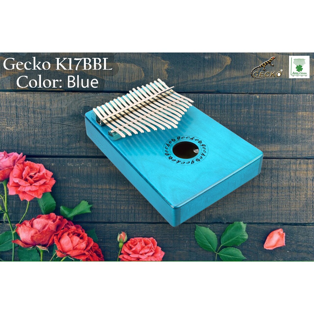 Kalimba Gecko Sắc Màu Chính Hãng 100% - Tặng Full Phụ Kiện - Giáo Trình Tự Học