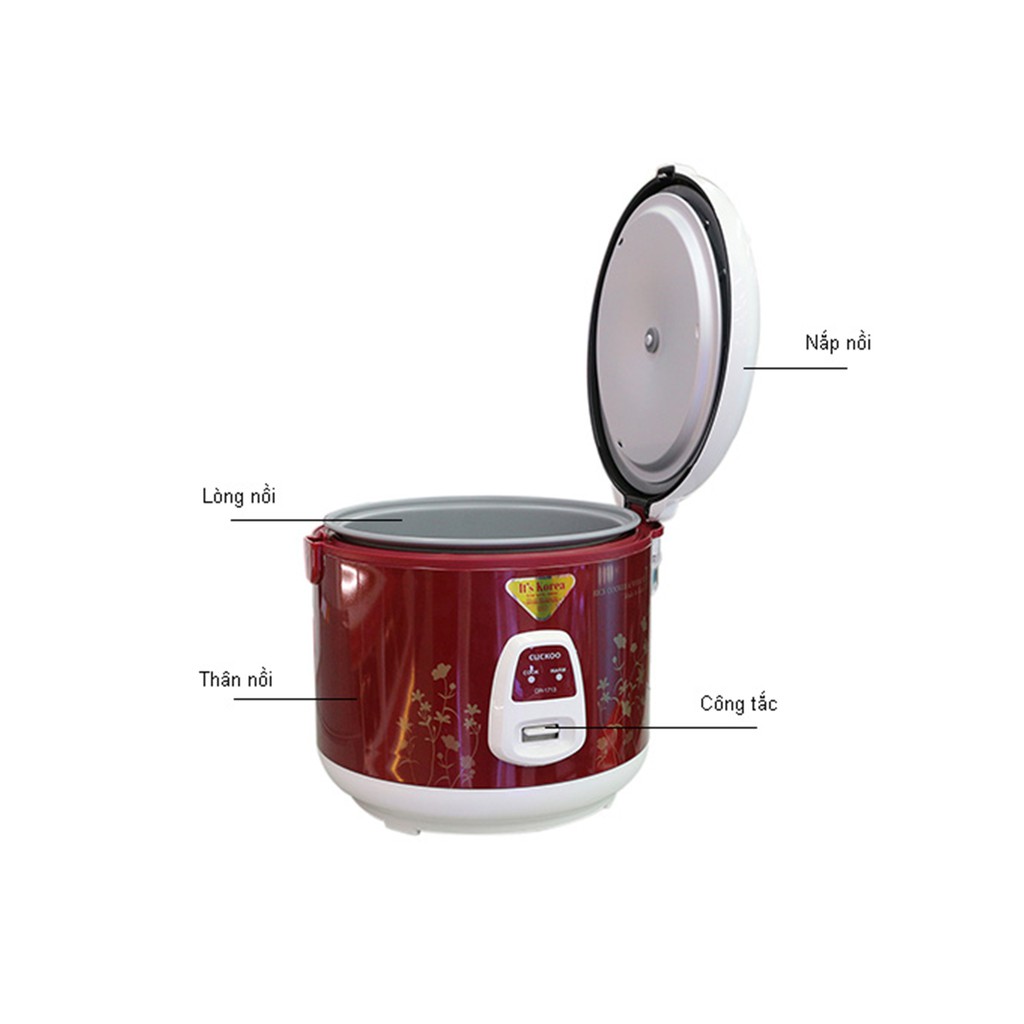Nồi Cơm Điện CUCKOO CR-1122R - HÀNG CHÍNH HÃNG