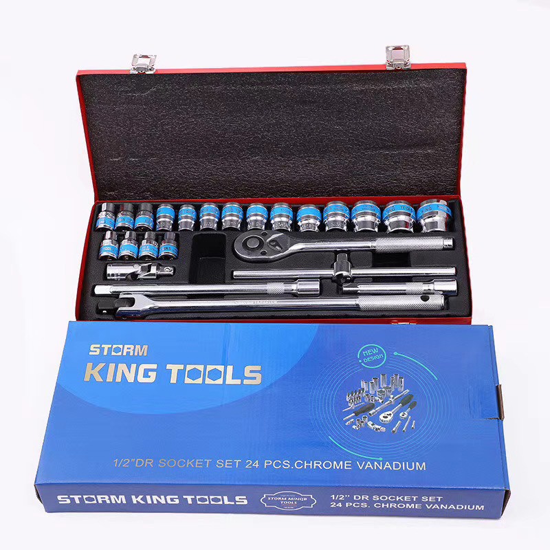 Bộ tuýp 1/2 KING TOOL 24pc