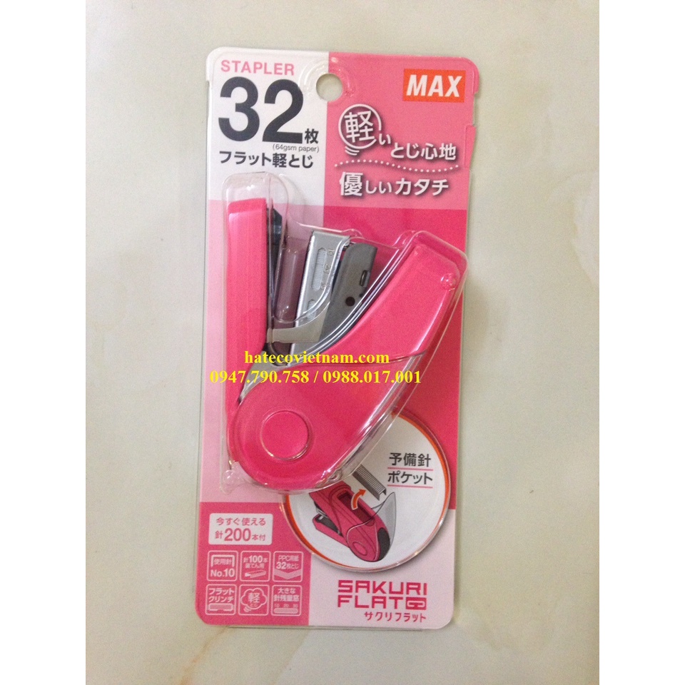 Dập ghim trợ lực số 10 Max HD-10FL3  - Dập ghim thông minh  HÀNG CHÍNH HÃNG