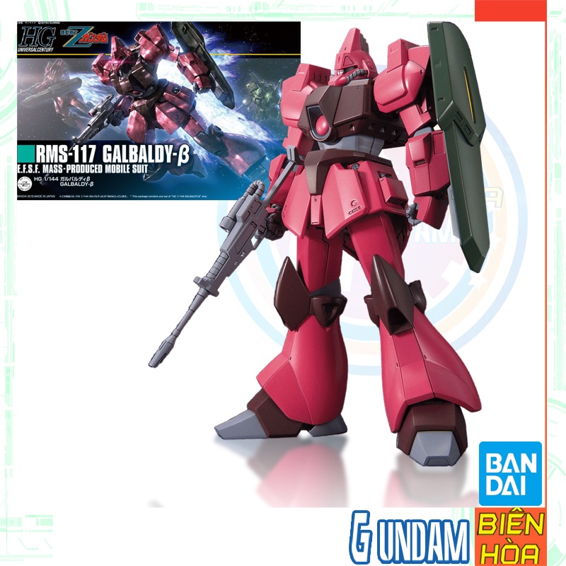 Mô hình lắp ráp Gundam HG UC Galbaldy Beta