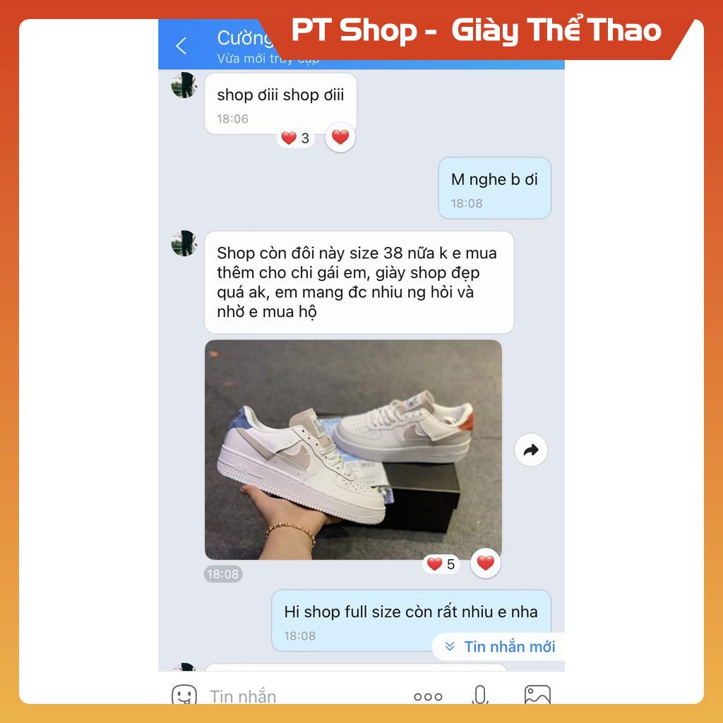 PT Shop [FreeShip+ Hàng Xịn][Full box] giày AF1 gót hai màu xanh đỏ cao cấp : ✔️ , Giày Sneaker