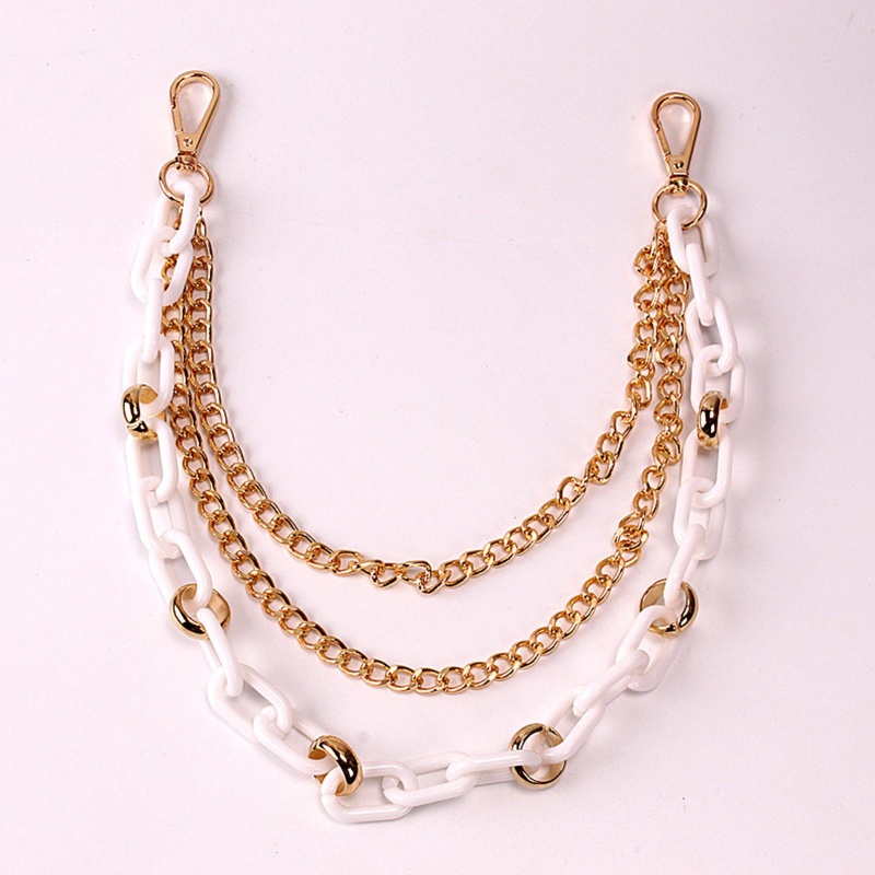 Youyo Dây Xích Nhiều Màu Sắc Gắn Túi Quần Jean Phong Cách Hip Hop Rock