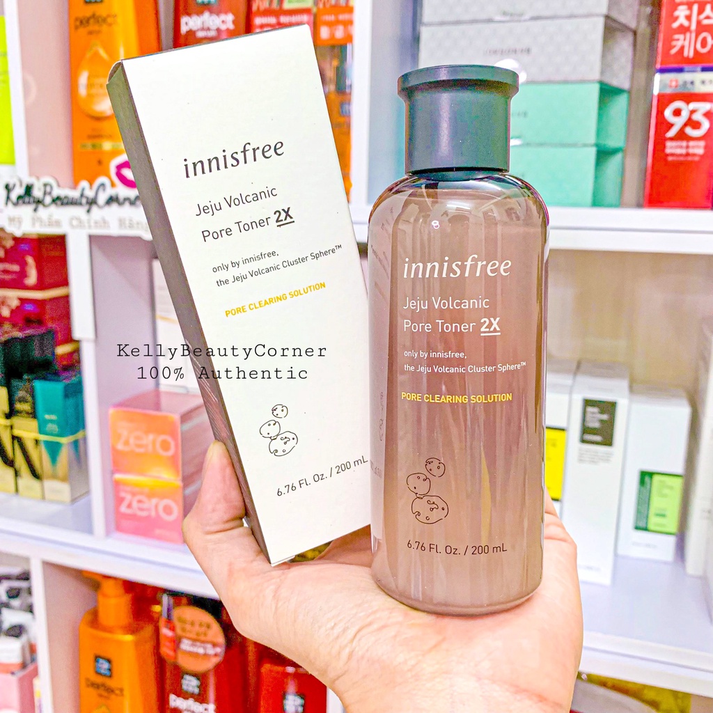 Nước cân bằng tro núi lửa Innisfree Jeju Volcanic Pore Toner