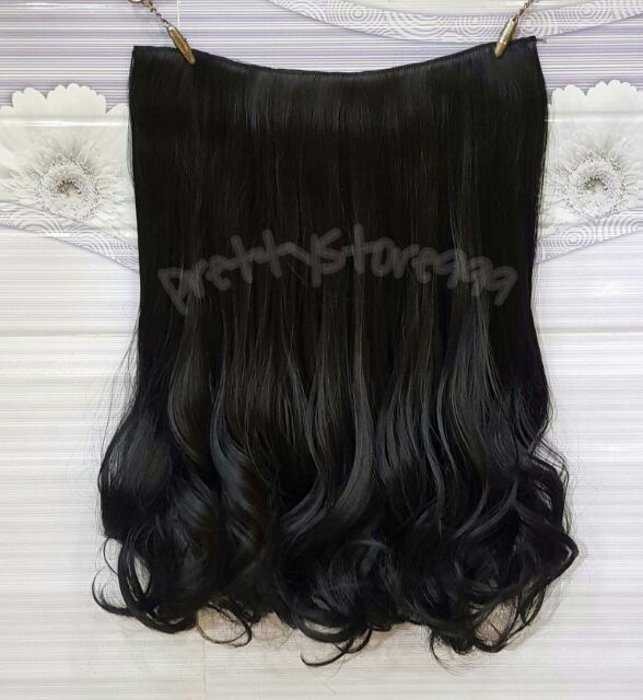 TÓC GIẢ KẸP 💕 FREESHIP 💕💕Tóc kẹp xoăn đuôi 50cm