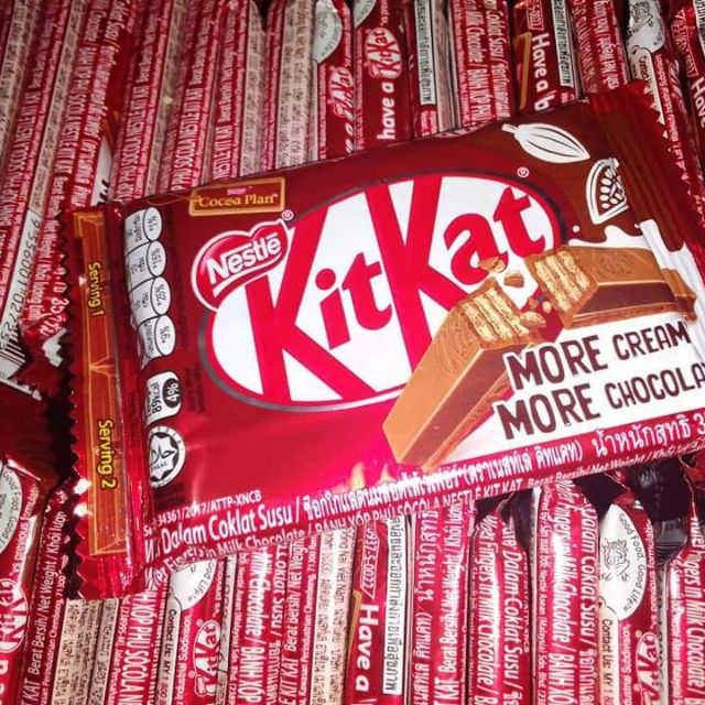 Bánh socola kitkat 4f 35g