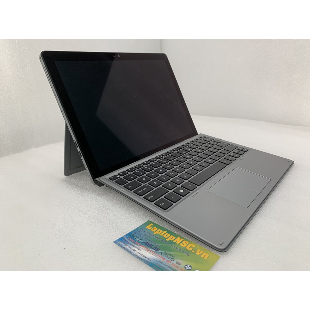 Laptop Dell Latitude 7200 Tablet Core i7 thế hệ 8 màn hình cảm ứng tách rời phím