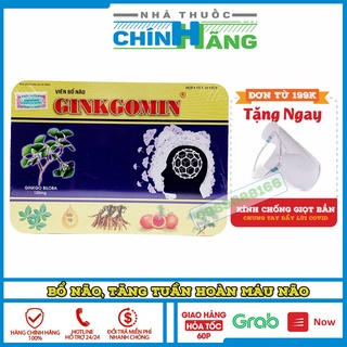 Hoạt huyết dưỡng não Ginkgomin - Giúp bổ não, giảm suy nhược thần kinh