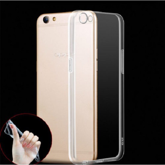Ốp dẻo trong suốt cho Oppo F3 Lite A57 (Hàng loại A)