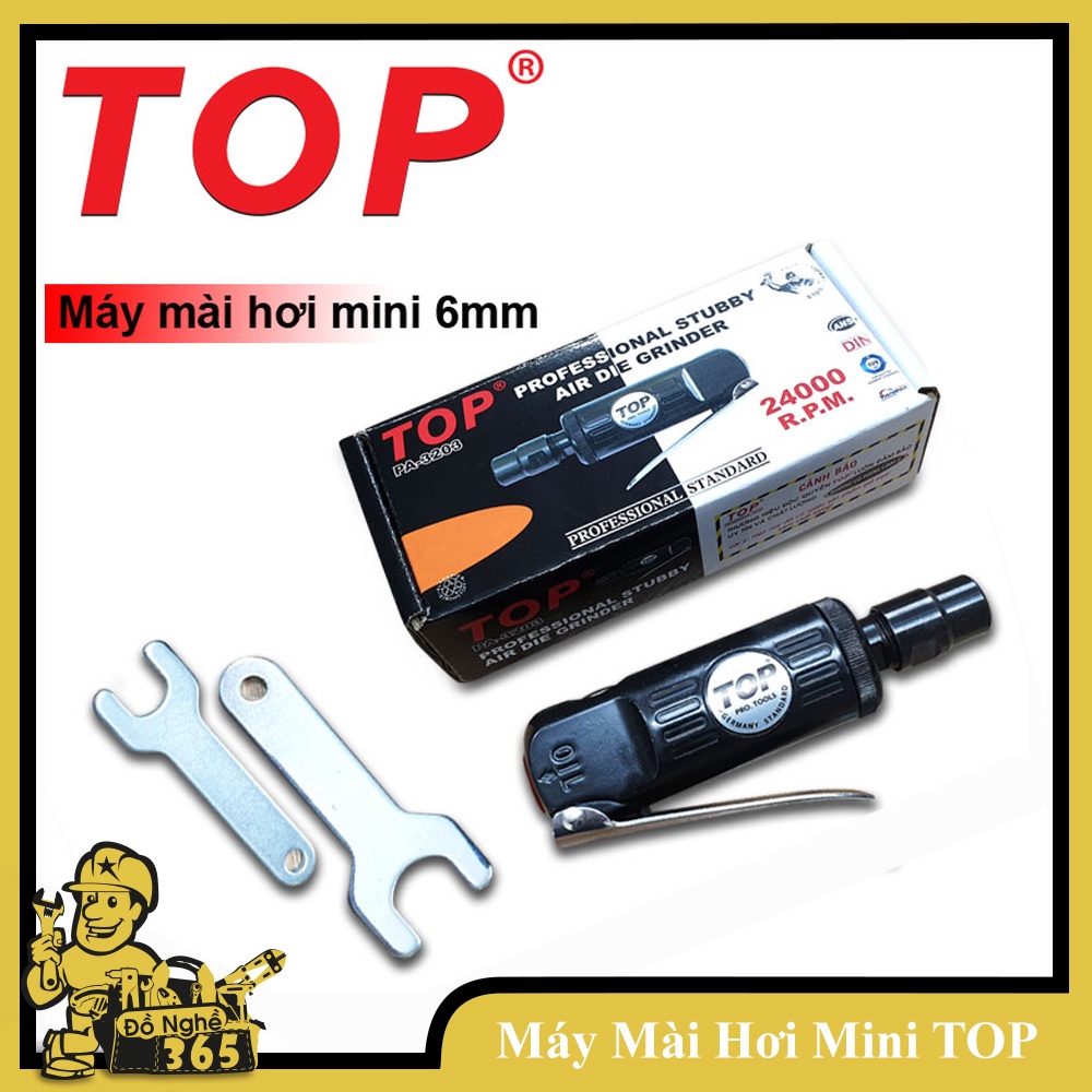 MÁY MÀI HƠI MINI BẰNG KHÍ NÉN 6MM – TOP MINI