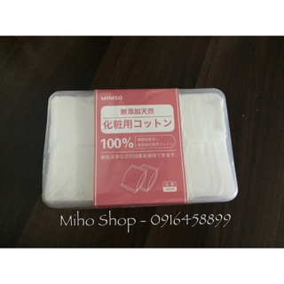 Bông tẩy trang Miniso 1000 miếng