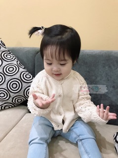 Áo len dệt kim Zara kid